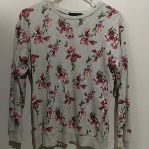 Forever 21 Floral Sweatshirt